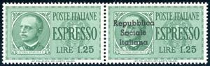 TERAMO ESPRESSI 1944 - 1,25 lire espresso, ... 