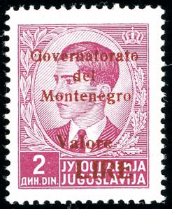 MONTENEGRO 1942 - 2 d., ... 