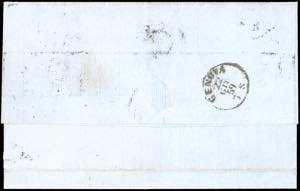 1859 - 1 crazia carminio (12), ... 