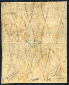 1860 - 1 cent. bruno lilla (17b), ... 