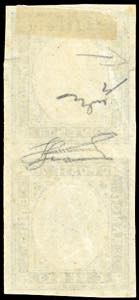 1861 - 20 cent. azzurro, coppia ... 