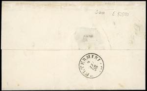 1862 - 10 cent. bruno scuro (1d), ... 