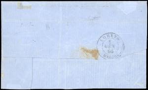 1863 - 10 cent. bistro giallastro, ... 