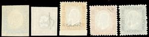 1862/1863 - 20, 40 e 80 cent. ... 