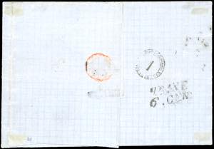 1863 - 20 cent. indaco (2), due ... 