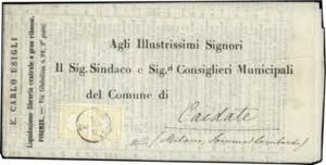 1863 - 2 cent. giallo chiaro (10d), coppia, ... 