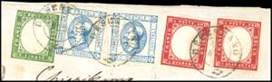 1863 - 15 cent. Litografico, II ... 