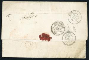 TOSCANA-TUNISIA 1853 - 6 crazie ... 