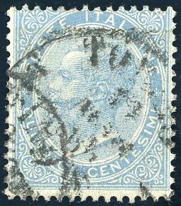 1863 - 15 cent. De La Rue (L18), esemplare ... 