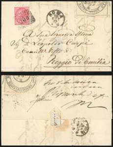 1873 - 40 cent. De La Rue, tiratura di ... 