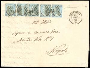 1866 - 20 cent. su 15 cent. Ferro di ... 