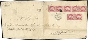 REGNO DITALIA-FRANCIA 1865 - 80 cent. ... 