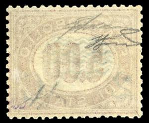 1878 - 2 cent. su 2 lire Servizio ... 