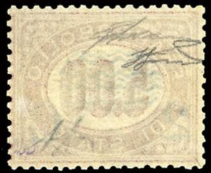 1878 - 2 cent. su 5 lire Servizio ... 