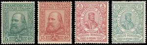 1910 - Garibaldi (87/90), discreta ... 
