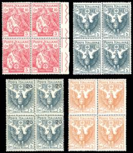 1915/16 - Croce Rossa, serie completa ... 