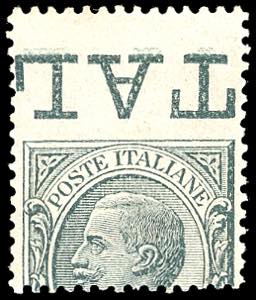 1917 - 15 cent. Leoni, dentellatura ... 