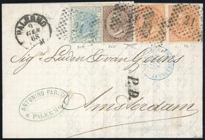 REGNO DITALIA-OLANDA 1868 - 10 cent. De La ... 