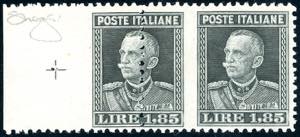 1927 - 1,85 lire Parmeggiani, coppia ... 