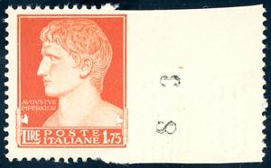 1929 - 1,75 lire Imperiale, non dentellato a ... 