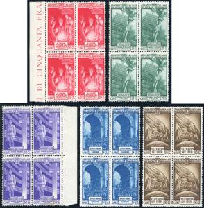 1935 - Milizia IV emissione, serie completa ... 