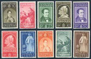 1937 - Illustri, serie completa (426/435), ... 