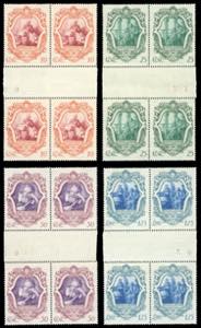 1942 - Galileo, serie completa in blocchi di ... 