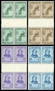 1942 - Rossini, serie competa in blocchi di ... 