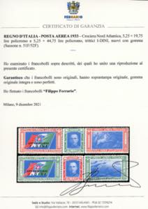 1933 - Trittici I-DINI (51F/52F), ... 