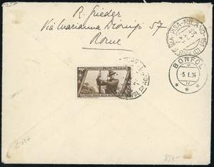 1934 - I 4 valori di posta aerea ... 