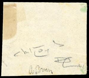 1863 - 10 cent. giallo (1), gomma ... 