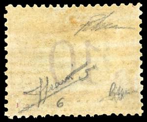 1870 - 10 cent. ocra e carminio ... 