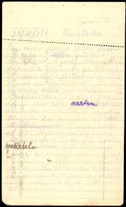 1916 - Cartolina di franchigia con ... 