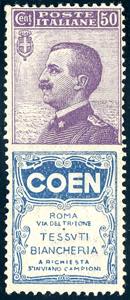 1924 - 50 cent. Coen (10), ottima ... 