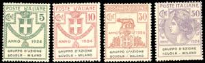 GRUPPO DAZIONE SCUOLE-MILANO 1924 - Serie ... 