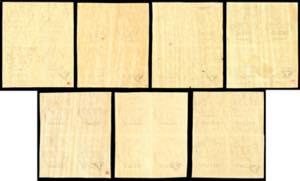 1863 - De la Rue, blocchi di ... 