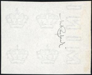 1863 - De La Rue, prova di ... 