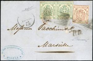 MODENA GOVERNO PROVVISORIO-FRANCIA 1859 - 40 ... 