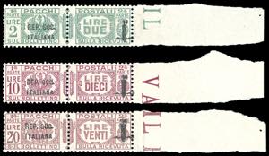 1943 - 2 lire, 10 lire e 20 lire ... 