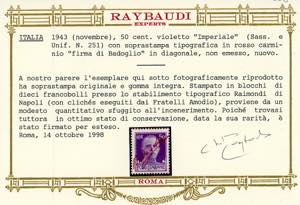 1943 - 50 cent. Imperiale, ... 