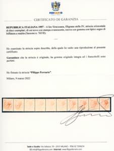 1957 - 6 lire Siracusana, ... 