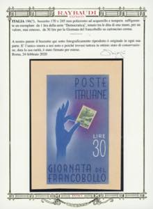1960/70 ca - Bozzetto policromo ad ... 