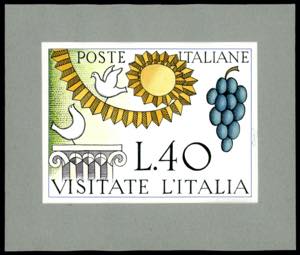 1960/70 ca - Bozzetto policromo ad ... 