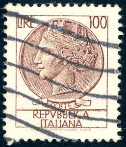 1968 - 100 lire Siracusana, senza filigrana ... 