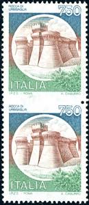 1990 - 750 lire Castelli (1524A), coppia ... 