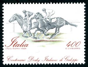 1984 - 400 lire Derby, scritta in basso ... 