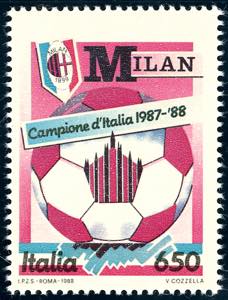 1988 - 650 lire Milan, stampa del giallo ... 