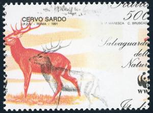 1991 - 500 lire Cervo rosso, stampa del ... 