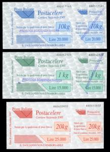 1997/98 - Otto esemplari, senza e ... 