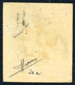 1855 - 30 cent. bruno rossiccio, ... 